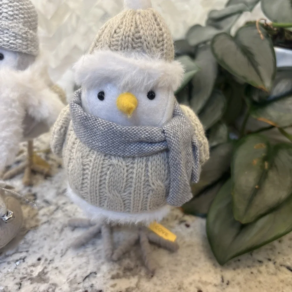 2022/23 Target Wondershop Christmas Holiday Birds Purl Tricot Cove A Mini White
